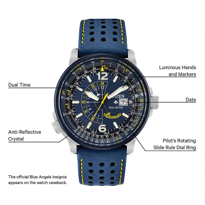 Citizen promaster nighthawk blue angels best sale